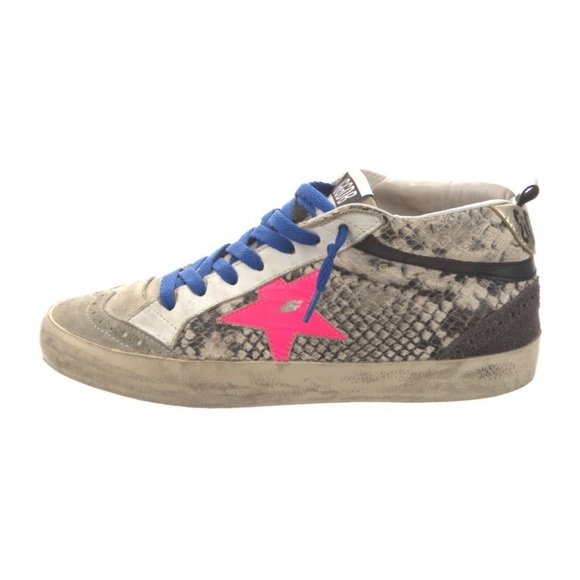 Golden Goose Mid Star 'Nudee Fuchsia size 41 like new - Picture 1 of 7